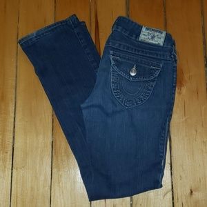 True Religion straight leg jeans